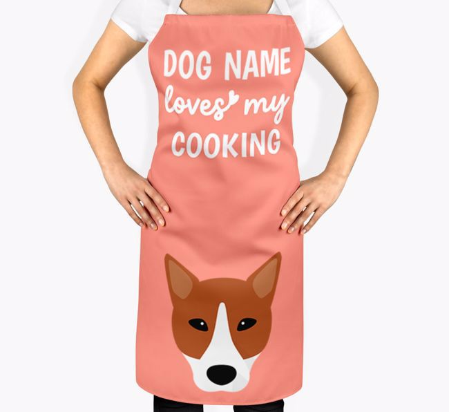 Loves My Cooking: Personalised {breedFullName} Apron